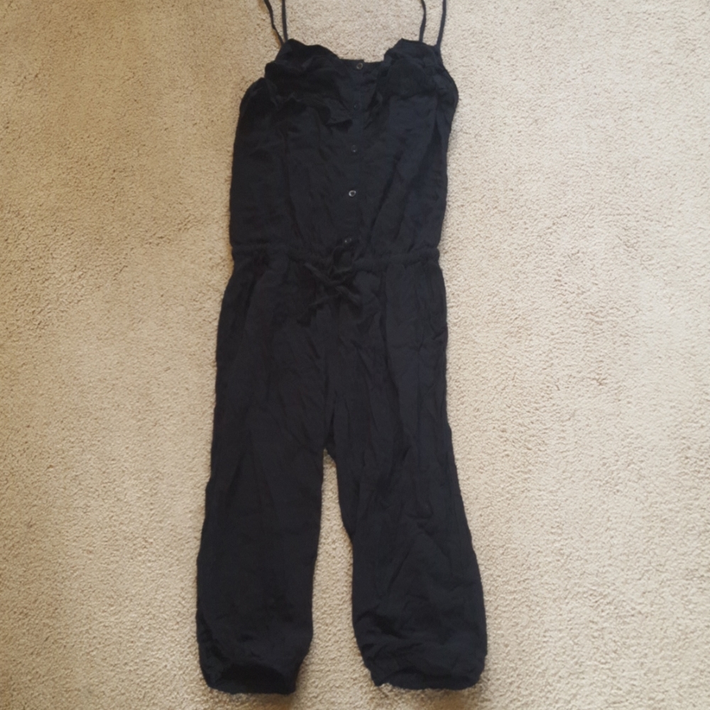 FCNY black jumpsuit romper